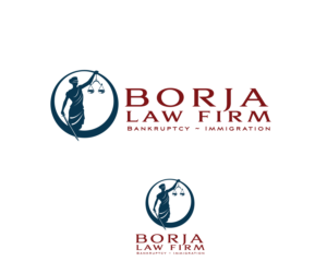 Borja Law Firm Bankruptcy ~ Immigration | Logo Design by renderman