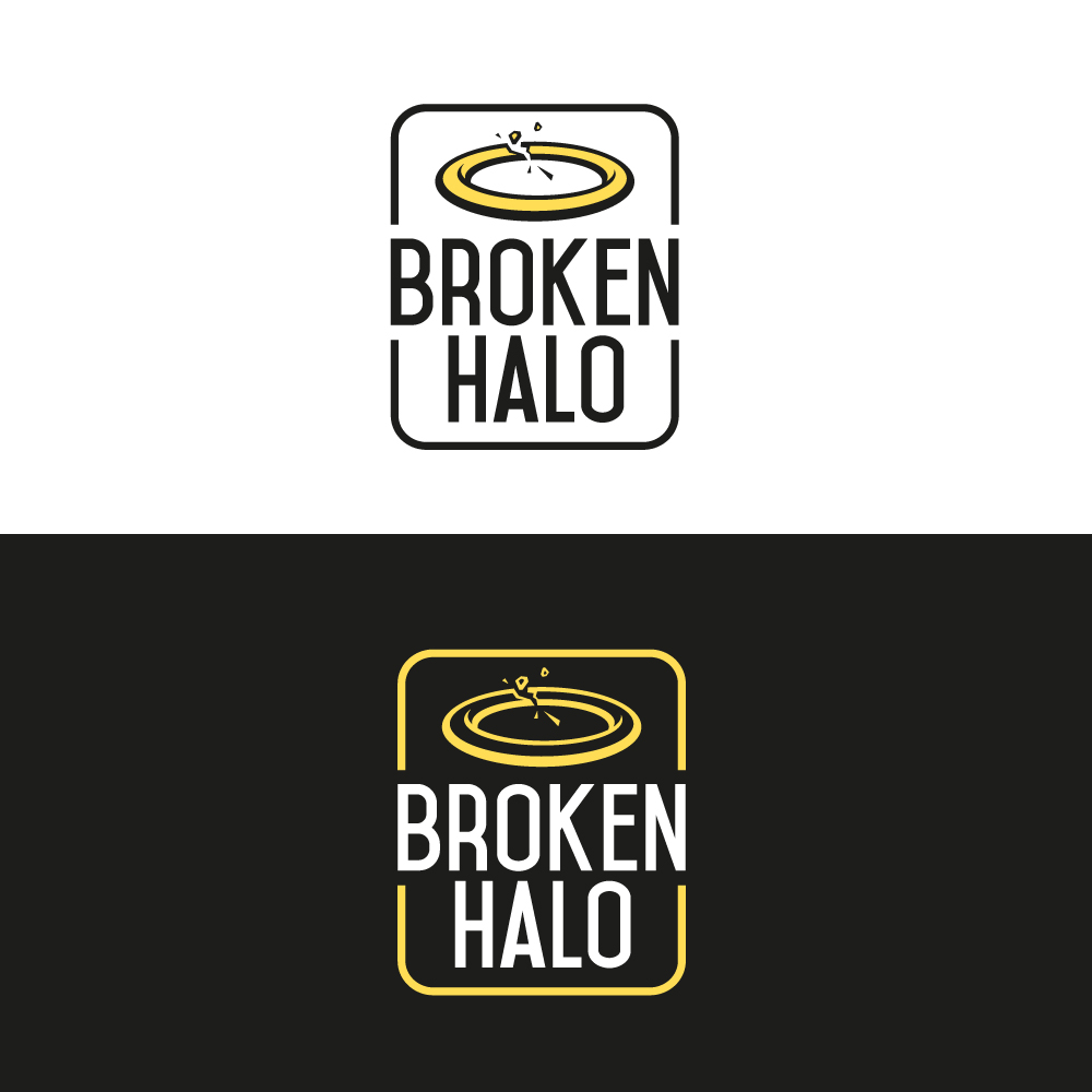 Logo Design by Sujit Banerjee for Broken Halo  | Design #25578582