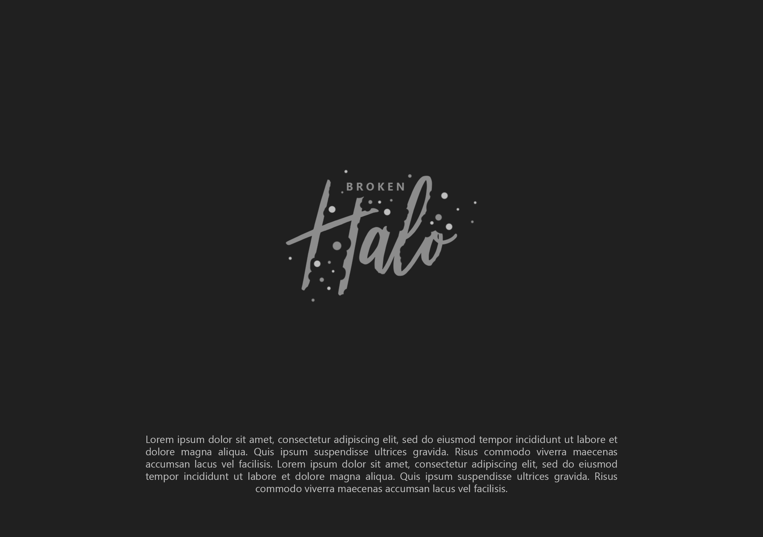 Design de Logo par christianpoetoe pour Broken Halo  | Design #25572037