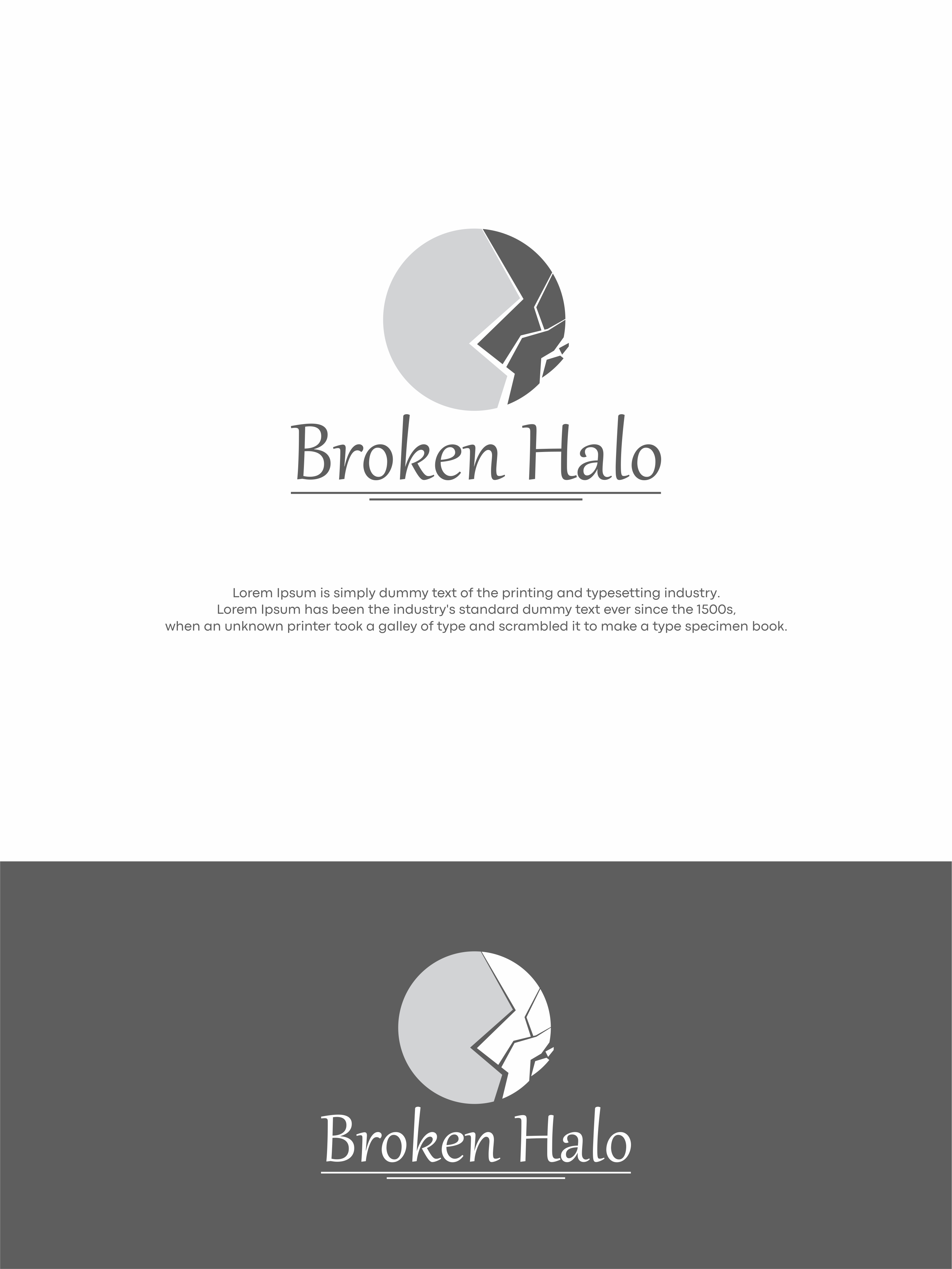 Logo Design by soriyeee for Broken Halo  | Design #25666596