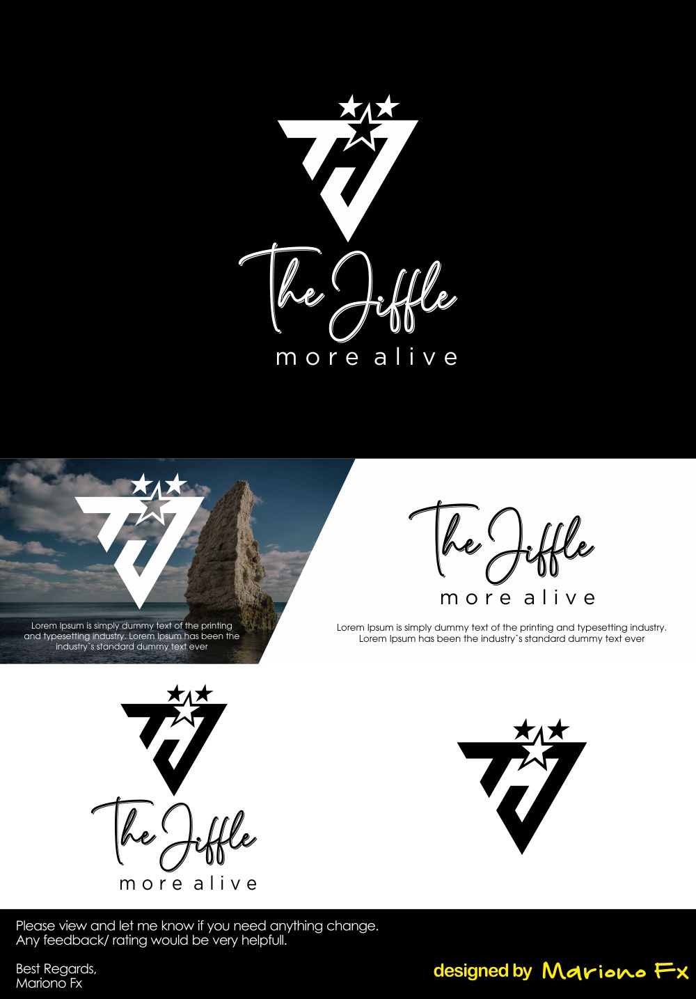 Logo Design by Mariono Fx for The Jiffle | Design #25555206