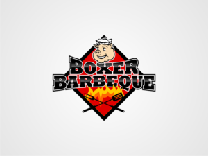 Boxer (allowing for either BBQ *OR* Catering, etc. via color change or something) | Logo Design by R16