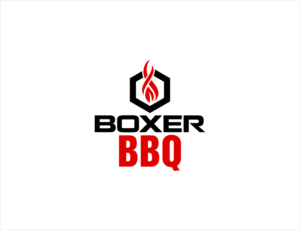 Boxer (allowing for either BBQ *OR* Catering, etc. via color change or something) | Logo Design by BNdesigner