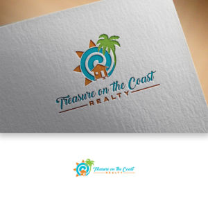 Treasure on the Coast Realty | Logo Design by DesignDUO