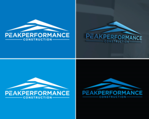 Peak Performance Construction | Logo Design by Atec