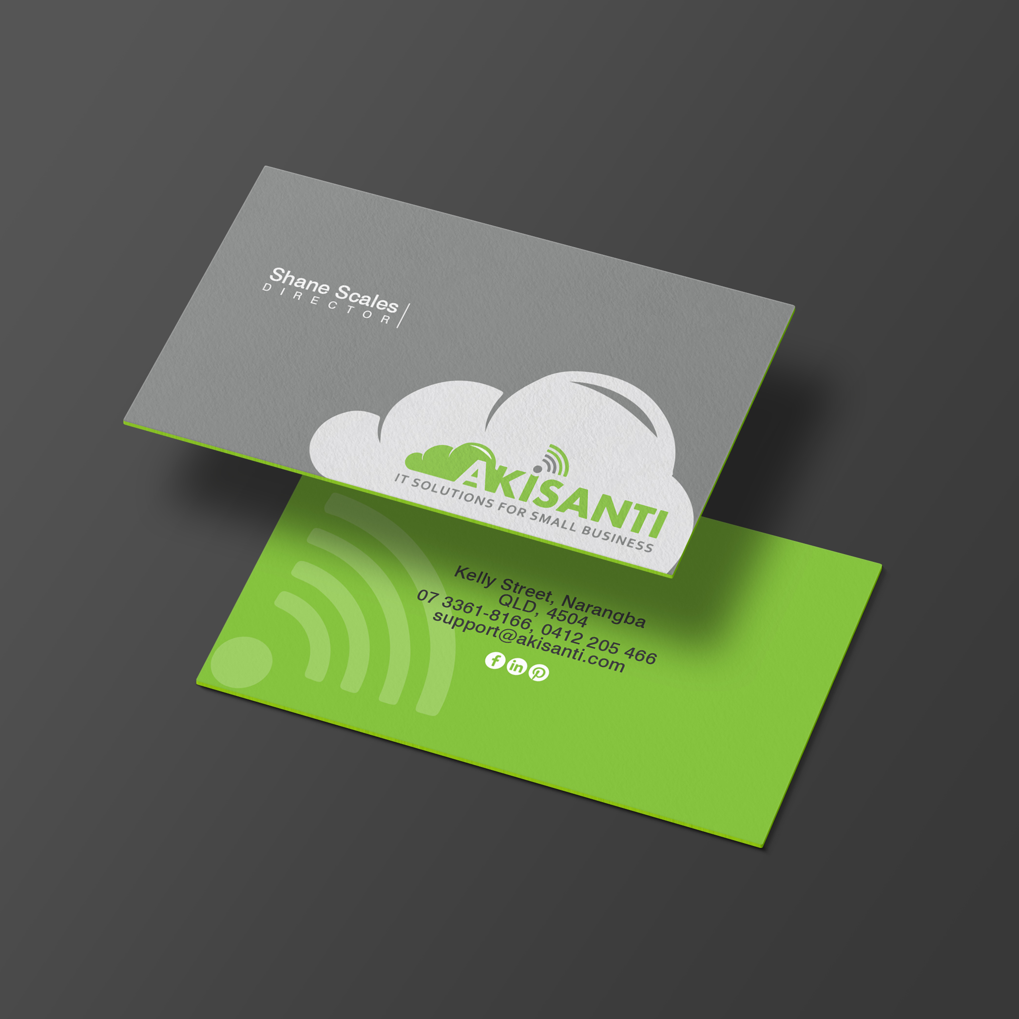 Visitenkarten-Design von ARO für Akisanti | Design #25553165