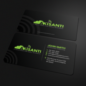 Australian IT Company New Logo Business Cards Required | Business Card Design by Sandaruwan