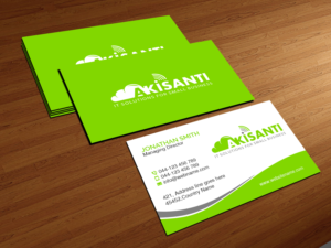 Business Card Design by Creations Box 2015 for Akisanti | Design: #25560827