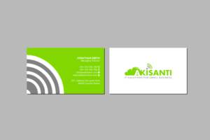 Business Card Design by Creations Box 2015 for Akisanti | Design: #25560861