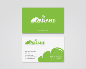 Business Card Design by MDesign for Akisanti | Design: #25558273