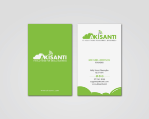 Business Card Design by MDesign for Akisanti | Design: #25558276