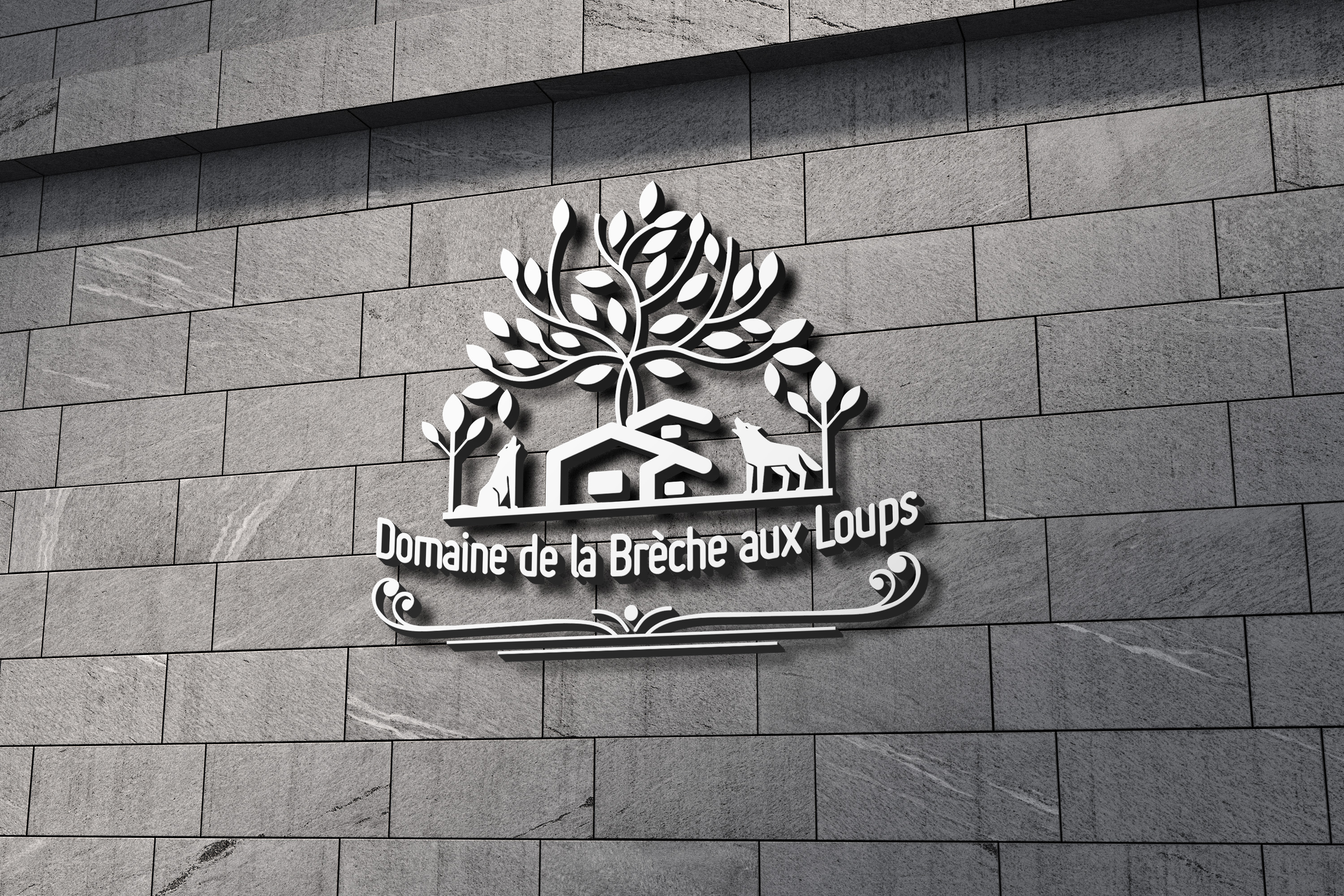 Diseño Gráfico por lookedaeng para Domaine de la Brèche aux Loups | Diseño #25559038