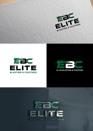 Elite Blasting and Coatings | Logo Design by DesIcon