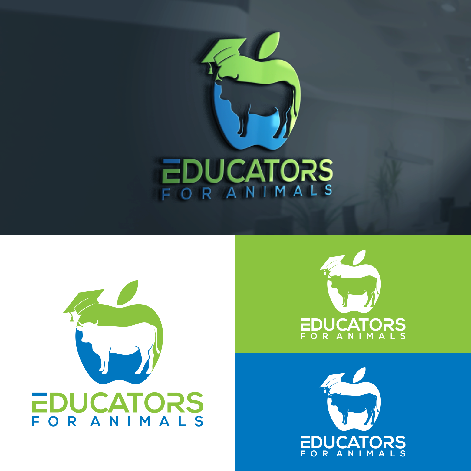 Diseño de Logo por catrline para Educators For Animals | Diseño #25557353