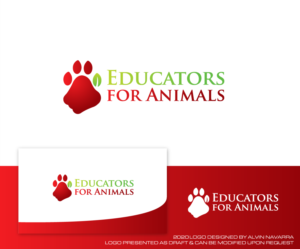 Diseño de Logo por alvinnavarra para Educators For Animals | Diseño: #25588796