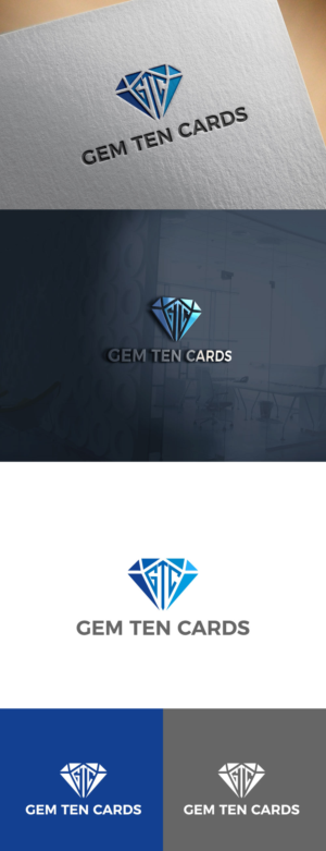 Gem Ten Cards | Logo Design by hugrian