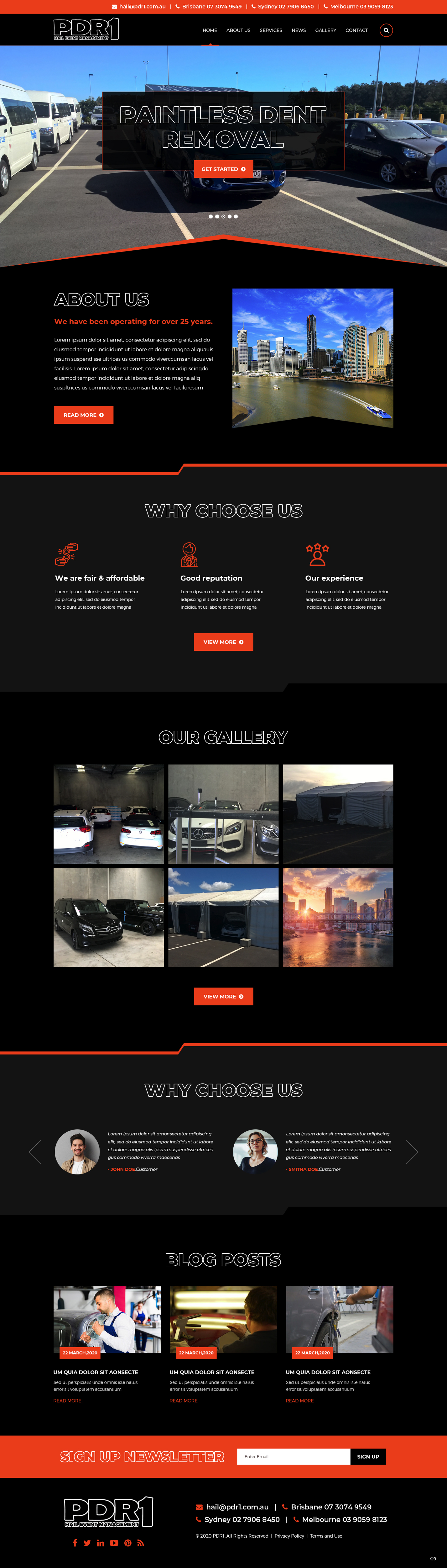 Web Design by pb for this project | Design #25562004