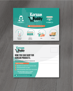 Flyer Design by alex989 for KoreanBuddy | Design: #25592097