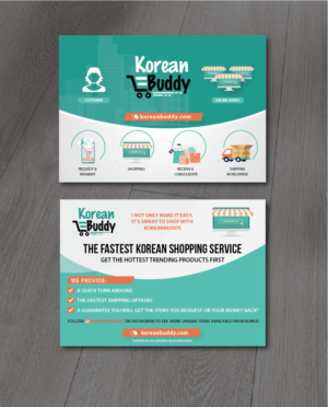 Flyer Design by alex989 for KoreanBuddy | Design: #25619565