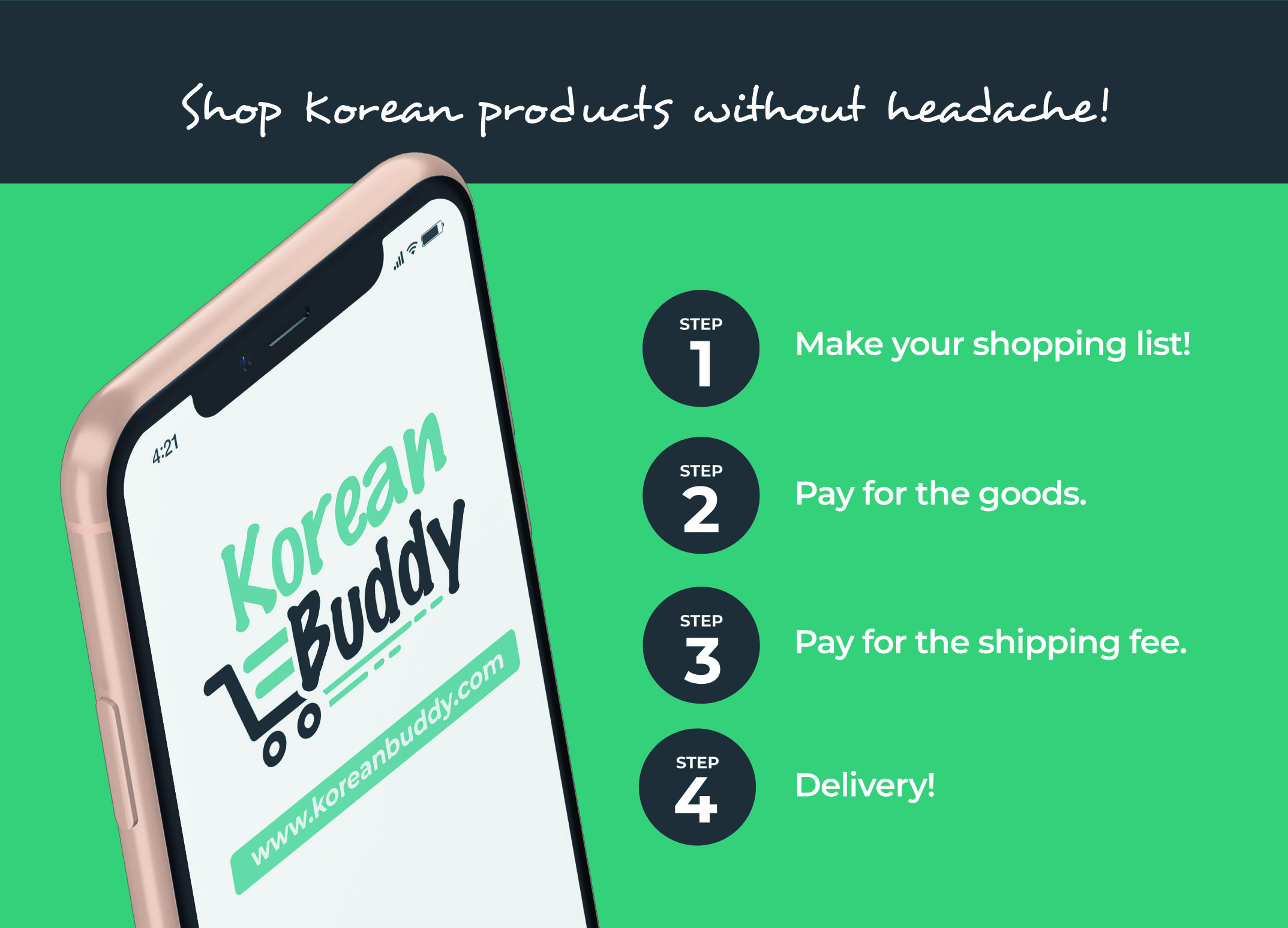 Flyer Design by Cathy Lee for KoreanBuddy | Design #25562948