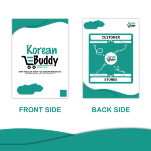 Flyer Design by hadewa for KoreanBuddy | Design #25563749