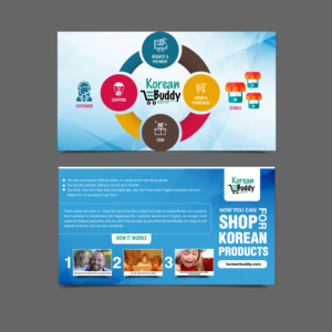 Flyer Design by TuktukiShree for KoreanBuddy | Design #25587065