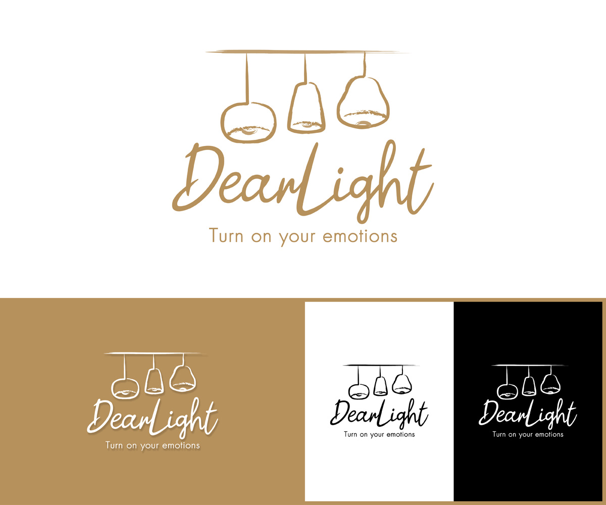 Logo Design by MoonFeather for DearLight  | Design #25566424