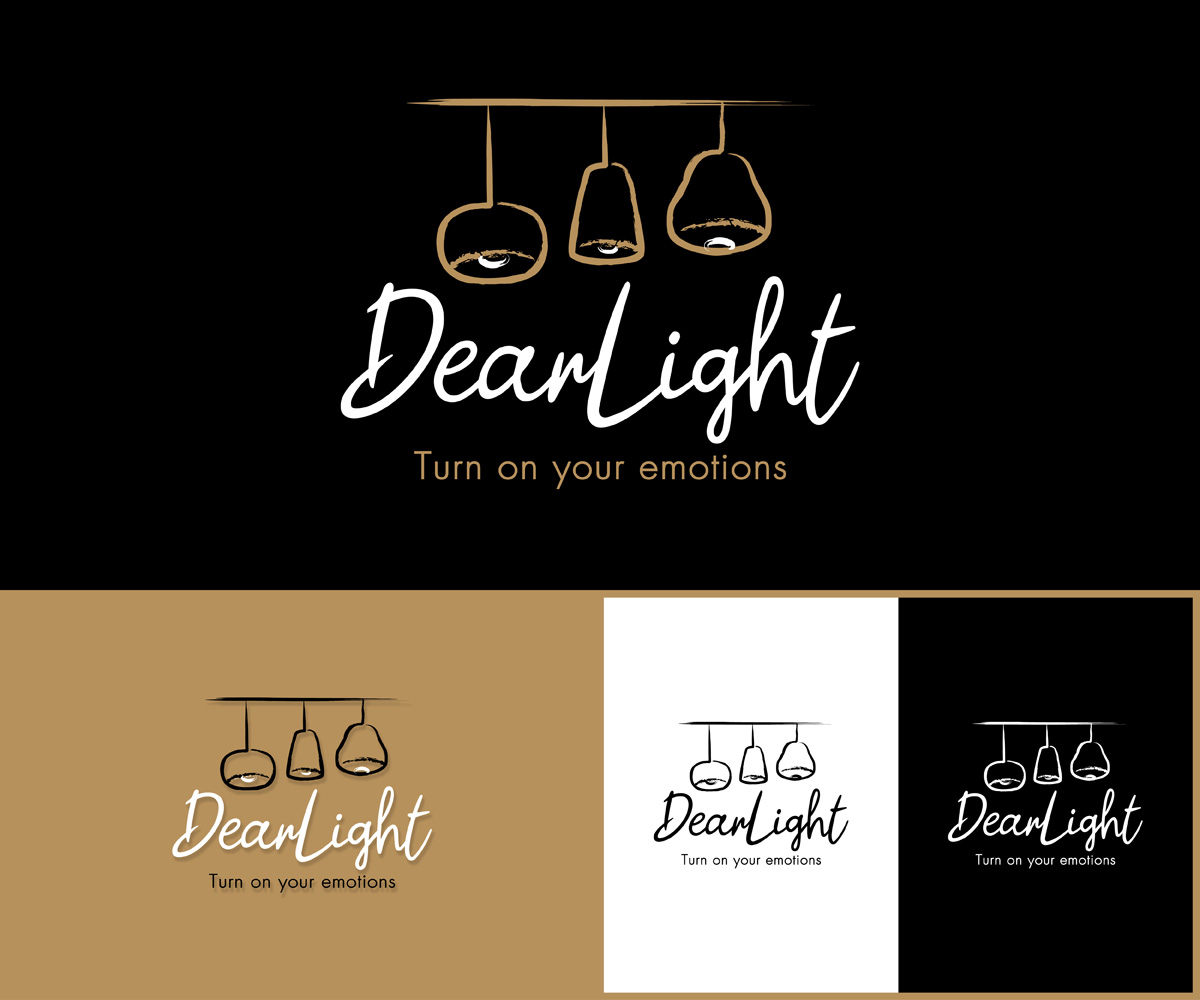 Logo Design by MoonFeather for DearLight  | Design #25568066