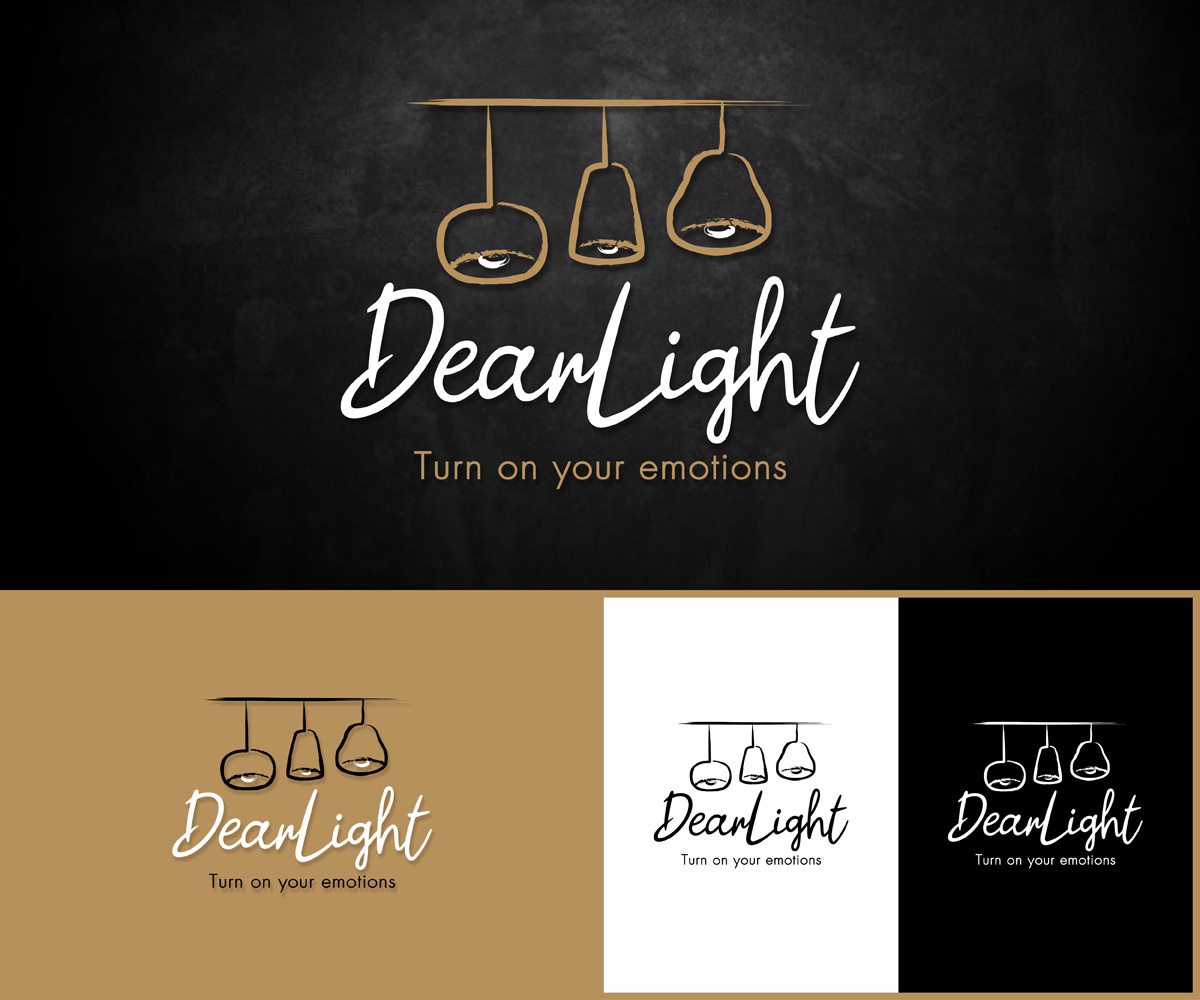 Logo Design by MoonFeather for DearLight  | Design #25568325