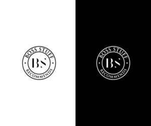 Boss Stuff - Small slogan underneath (Recommends) possible icon if it enhances the logo | Logo Design by Ochieng