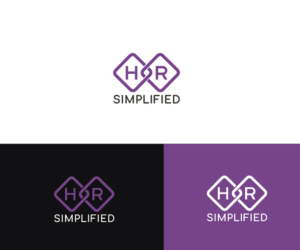Logo Design by Vishak vasu for HR Simplified  | Design #25566072