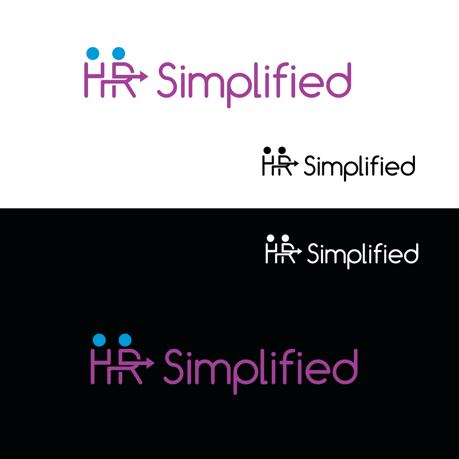 Diseño de Logo por emptyboxgraphics para HR Simplified  | Diseño #25564618