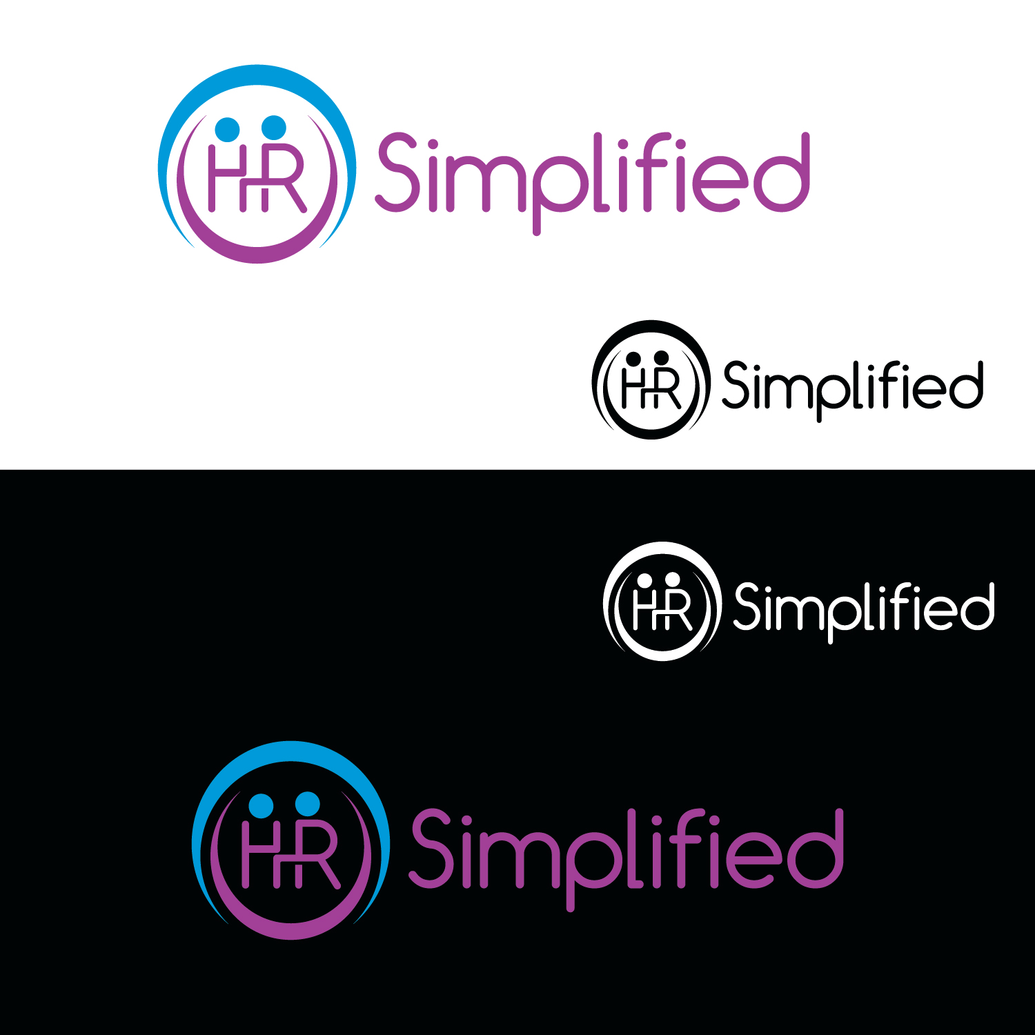 Diseño de Logo por emptyboxgraphics para HR Simplified  | Diseño #25564717