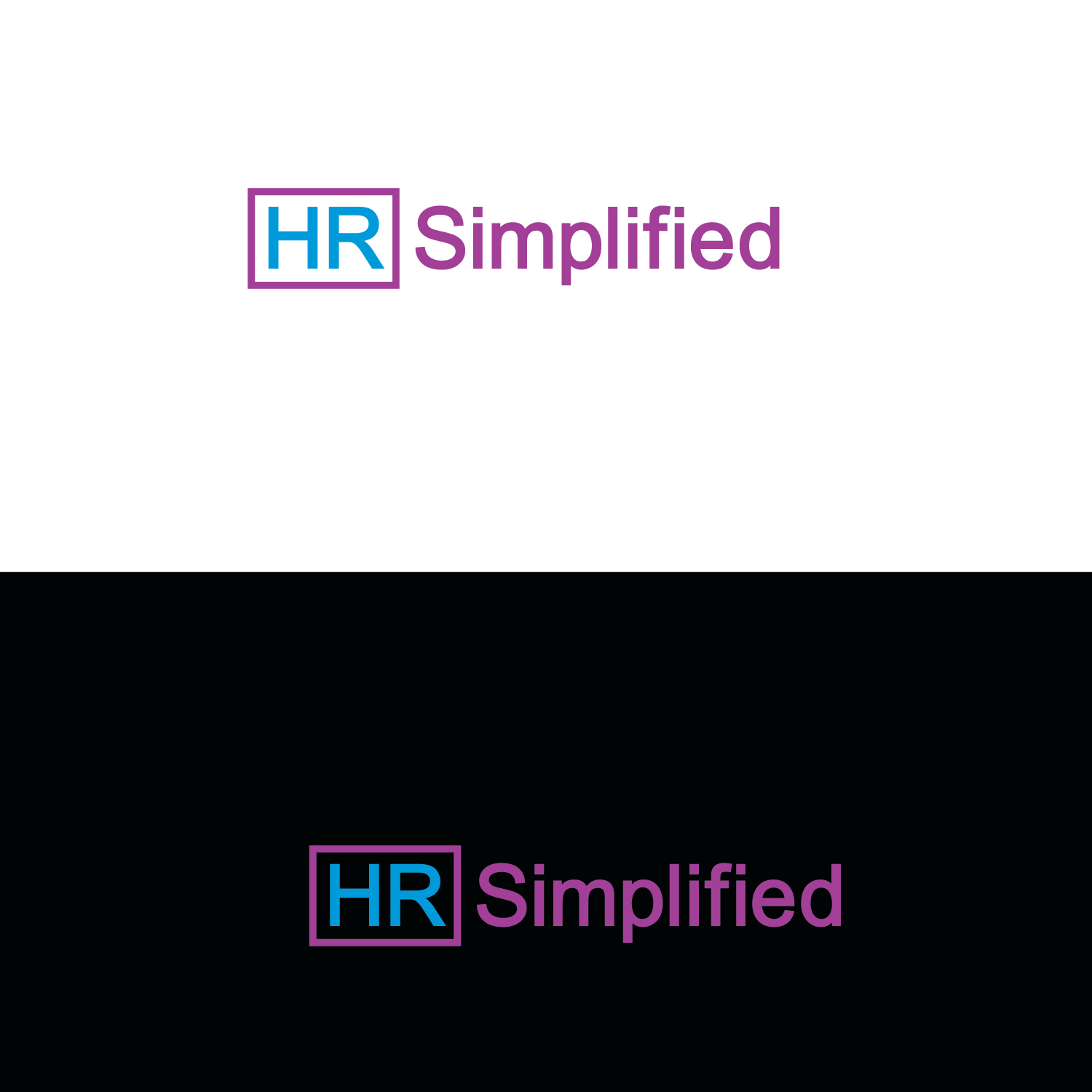 Logo Design by emptyboxgraphics for HR Simplified  | Design #25567107