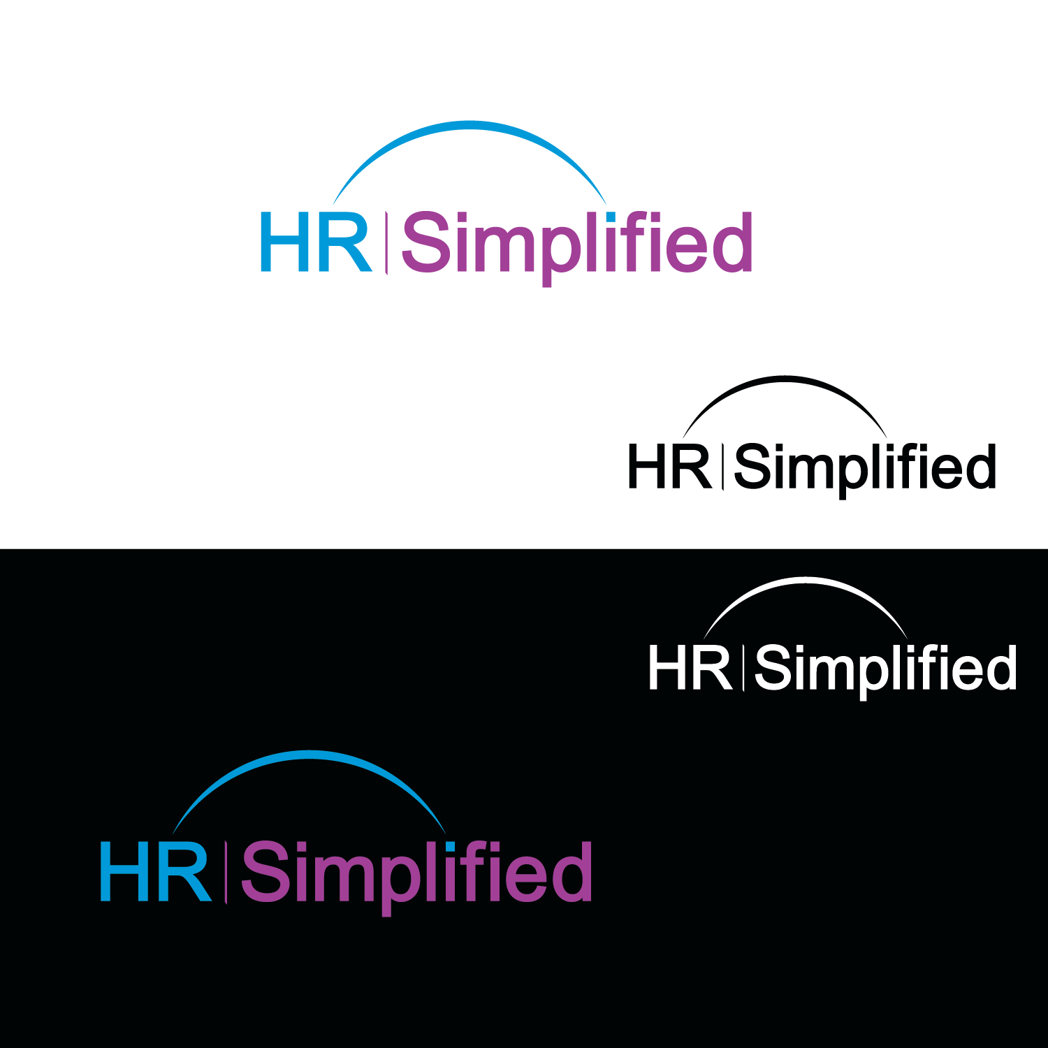 Logo Design by emptyboxgraphics for HR Simplified  | Design #25567174