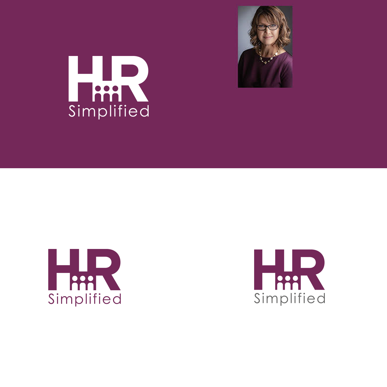 Logo Design by MG.graphics for HR Simplified  | Design #25565456
