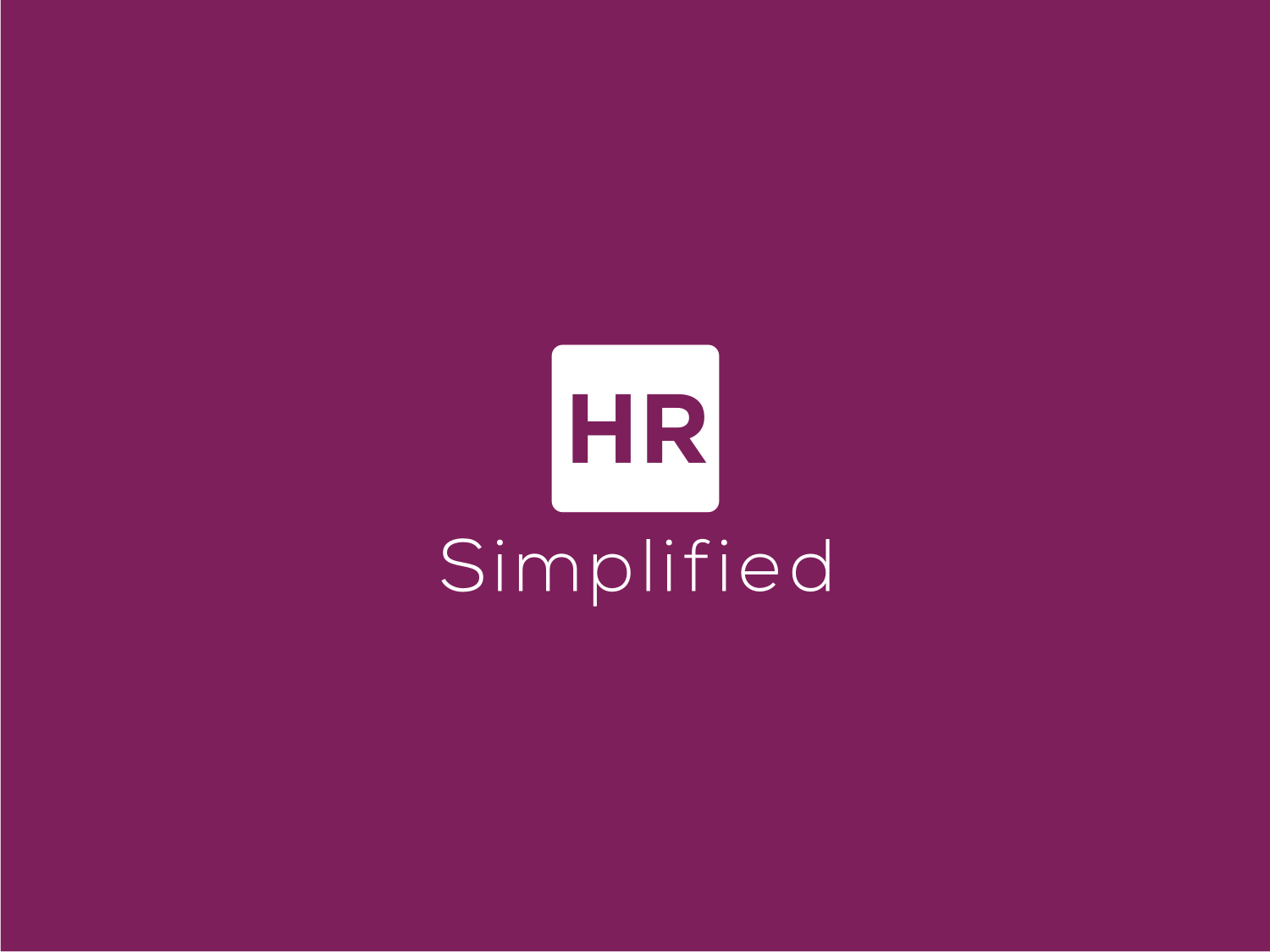 Logo Design by R16 for HR Simplified  | Design #25566613