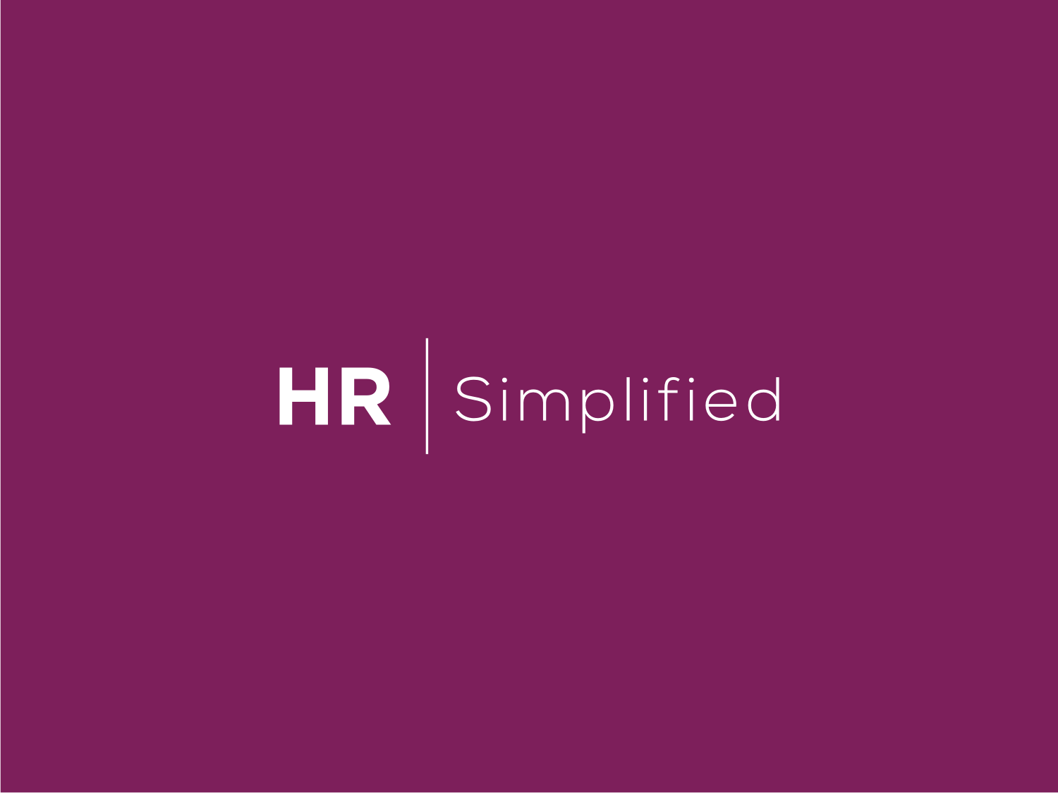 Logo Design by R16 for HR Simplified  | Design #25566614