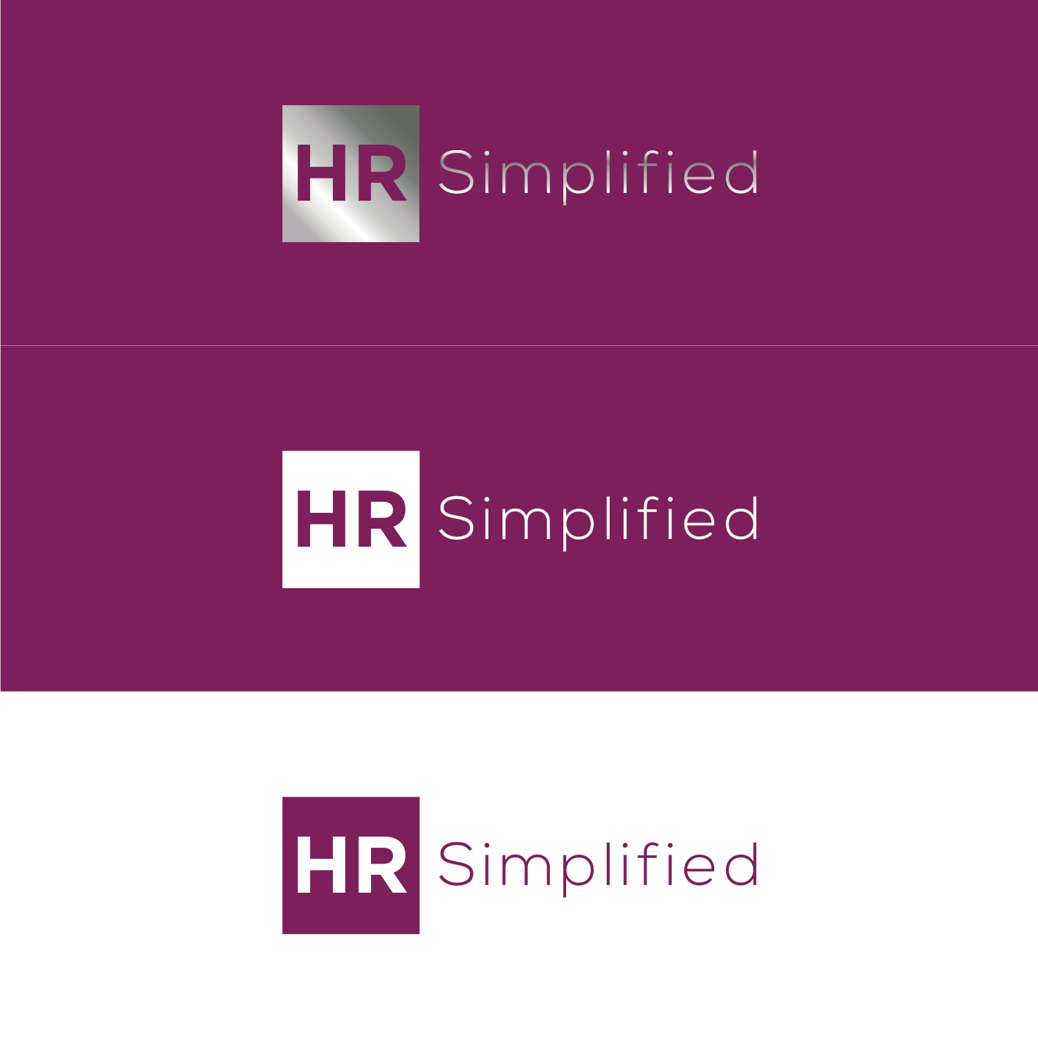 Diseño de Logo por R16 para HR Simplified  | Diseño #25568548
