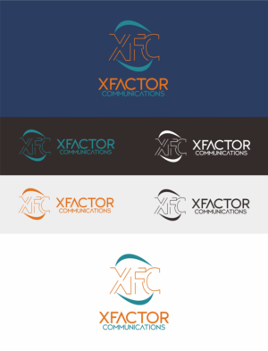 X Factor Communications logo rework | Grafik-Design von lookedaeng