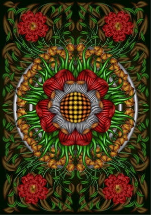 Poster for ceiling above gyneacology chair* | Design Graphique par vectoradics