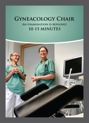 Poster for ceiling above gyneacology chair* | Design Graphique par Titan Solbiz