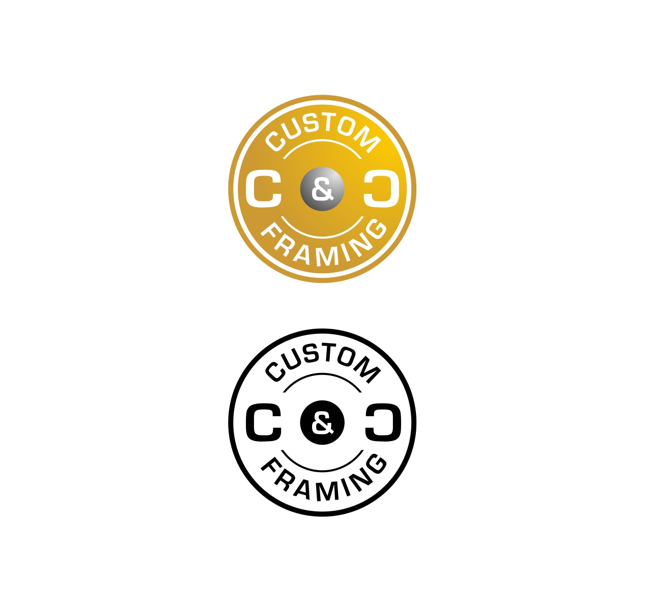 Logo Design by Mstudios-Chris for C&C Custom Framing | Design: #25576134