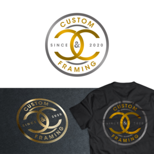 Logo Design by PsyPen for C&C Custom Framing | Design #25564555