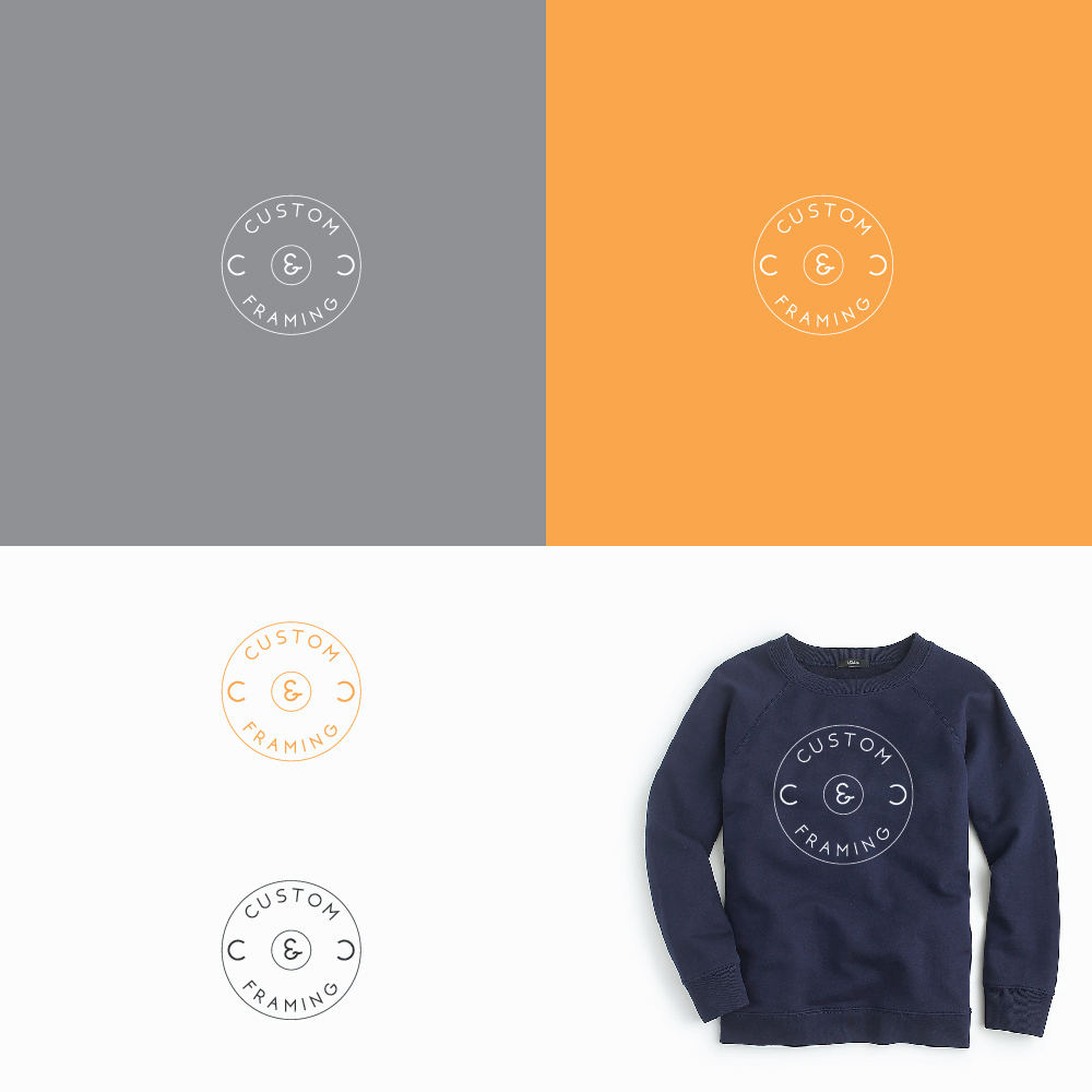 Logo Design by AL-BARAKAH for C&C Custom Framing | Design #25564599