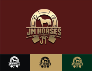 JM Horses LLC | Diseño de Logo por juanjoseolivieri