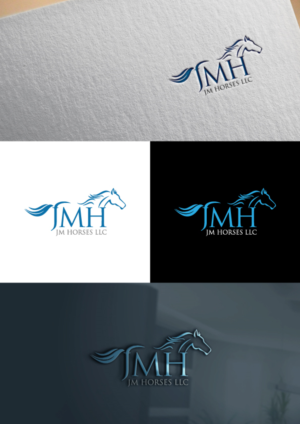 JM Horses LLC | Logo Design by DesIcon