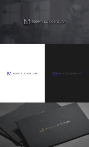 I am flexible.  Can be "Monteleone"  "Monteleone Law" or initials "ML" | Logo Design by GLDesigns