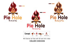 Logo Design by Logoclub99 for Pieholewood Pizza | Design: #25571846