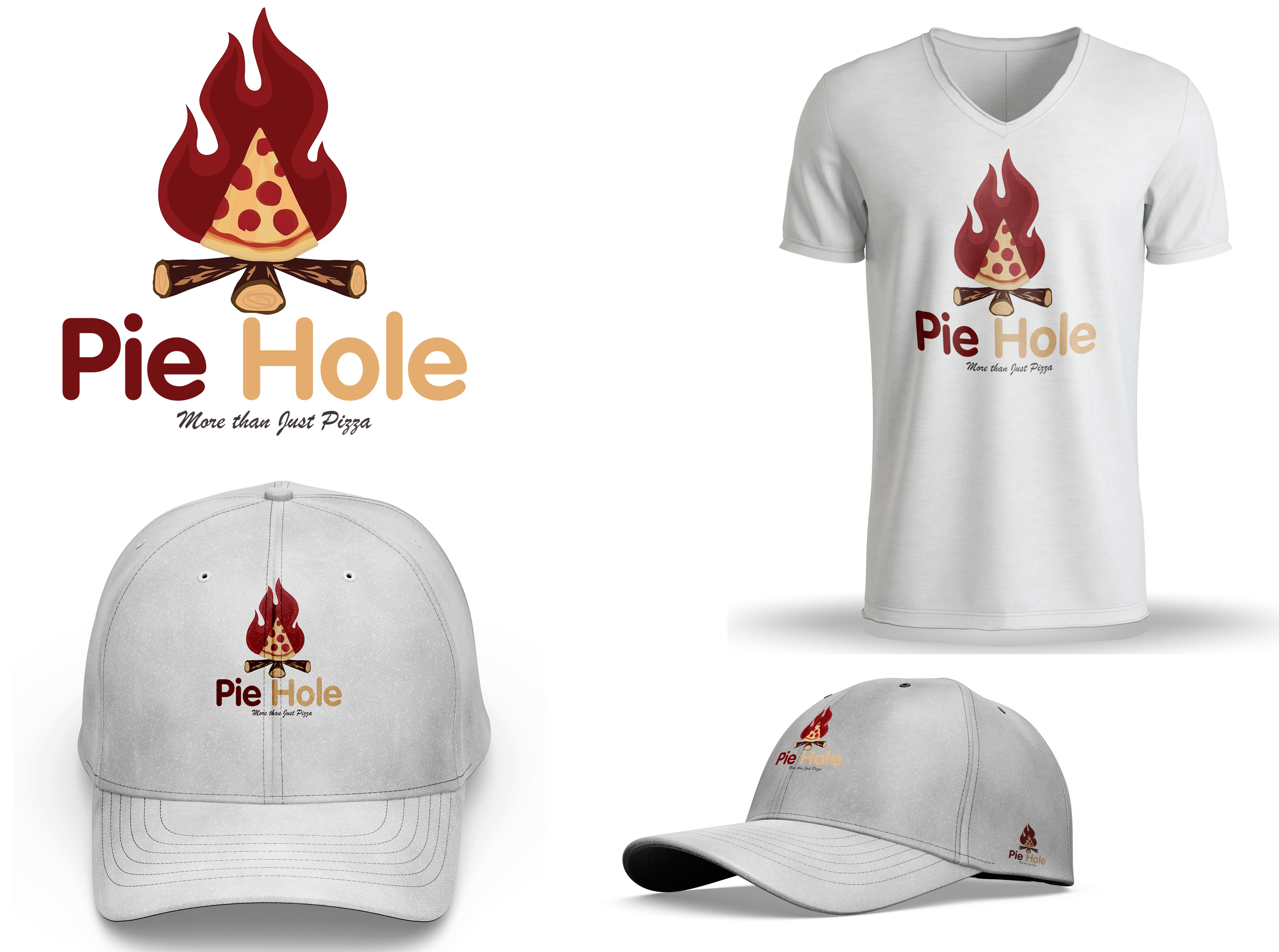 Logo Design by Logoclub99 for Pieholewood Pizza | Design #25587308
